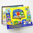 Kinderkarten-Zusammenbringengedächtnis-Spiel, pädagogisches lernendes gesetztes Papierbrettspiel