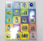 Kinderkarten-Zusammenbringengedächtnis-Spiel, pädagogisches lernendes gesetztes Papierbrettspiel