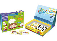 Magnetische Titel Blöcke Magnetische Spieleset EVA Schaumstoff Lernspielzeug mit Geschenkbox für Kinder