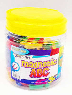 Magnetisches Alphabet-und Zahl-Plastik mit Plastikkasten, kundenspezifische verschiedene Farben, Sitz für alles Zinnblech-Brett