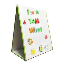 Magnetische Trockenlöschplatte für Kinder, die auf der Tischplatte lernen, mit individueller Größe und Material