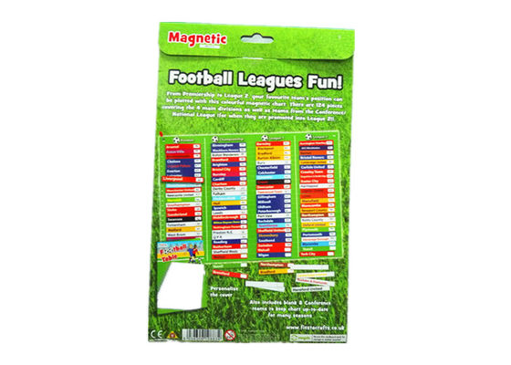 Anpassbares magnetisches Aktivitätsset, einschließlich magnetischem Fußballtisch, Kühlschrankmagnet-Spielbrett und Aktivitätsmagnetteilen für interaktives Spielen