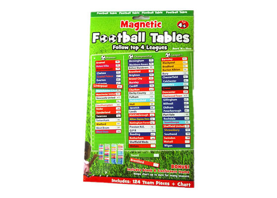 Anpassbares magnetisches Aktivitätsset, einschließlich magnetischem Fußballtisch, Kühlschrankmagnet-Spielbrett und Aktivitätsmagnetteilen für interaktives Spielen