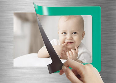 Flexibler personifizierter Foto-Kühlschrank-Magnet-Spant 5 Zoll rechteckige Form-