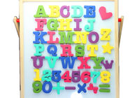 Pädagogische magnetische Plastikalphabet-Buchstaben der Spielwaren-4*4mm