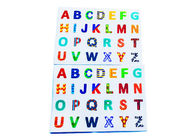 Wiederverwendbare TPE-Alphabete und Zahl-Aufkleber für die Kinder pädagogisch, die Buchstaben der statische Kinder und die Zahlen KEIN Kleber