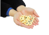 Tätigkeits-Satz-Schach-Spiel ASTM F963 stellte magnetisches Scrabble-Buchstaben mit Ziegeln decken Brett-Spielzeug ein