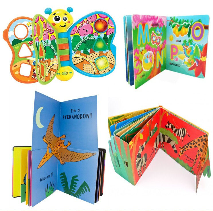 Custom Hardcover Board Bücher 8 X 8 Zoll Kinder Kleinkinder Malbuch Geschichten Bücher Druckservice
